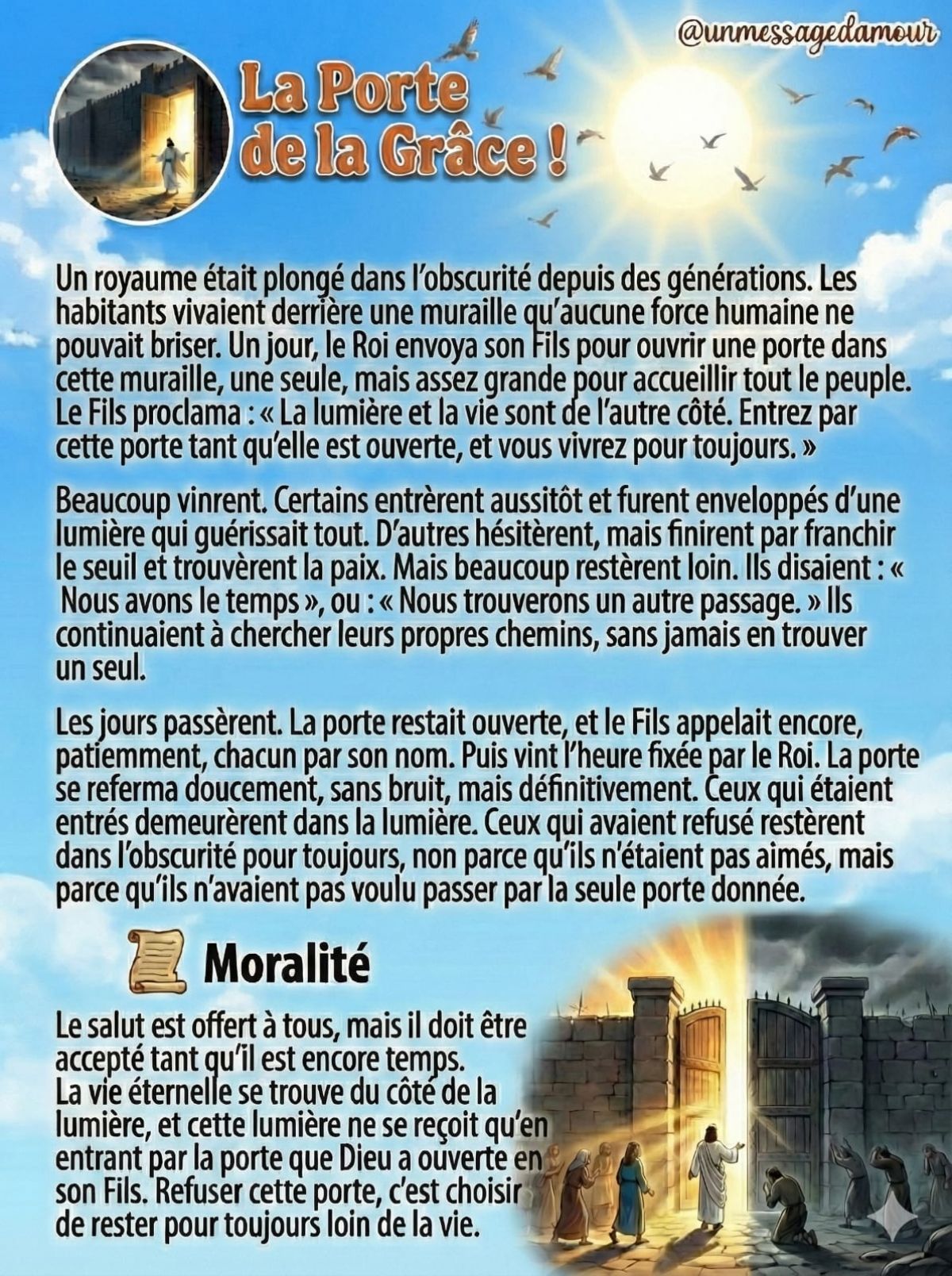 La Porte de la Grâce ! 