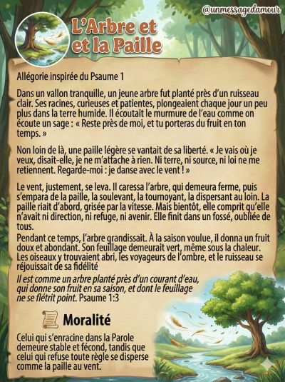 L'Arbre et la Paille